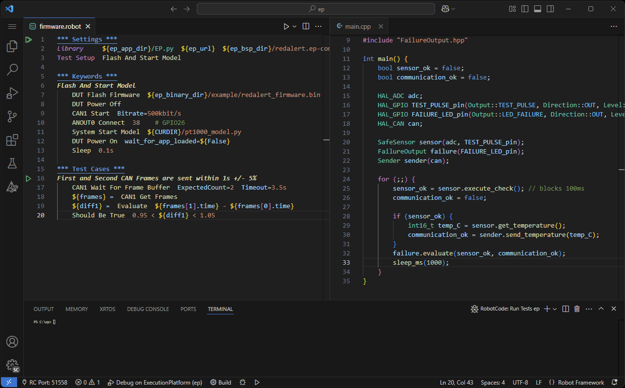 System Tests Animation