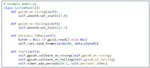 Model your environment in Python
